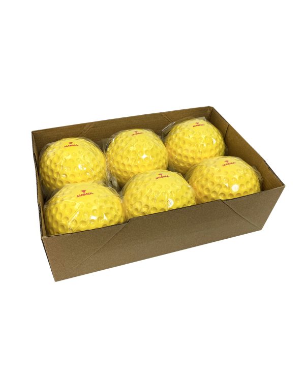 Pelota de Práctica 12_ (Material PU) Estas van en la categoría de Softball