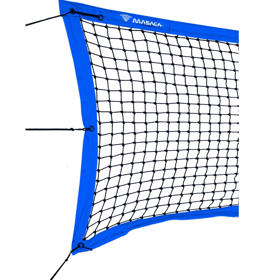 Malla de Beach Tennis Sencilla Color AzulMedidas 8,20x95cm