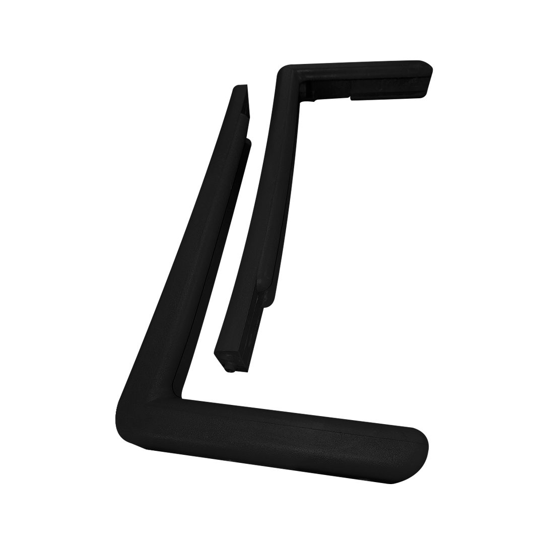 Protector de Poliuretano Negro para Tablero de Basket